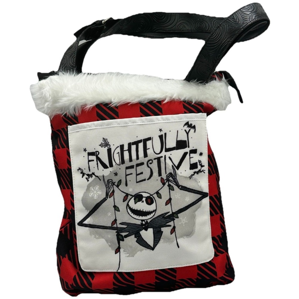 Jack Skellington Tote Bag Nightmare Before Christmas Disney Holiday Halloween